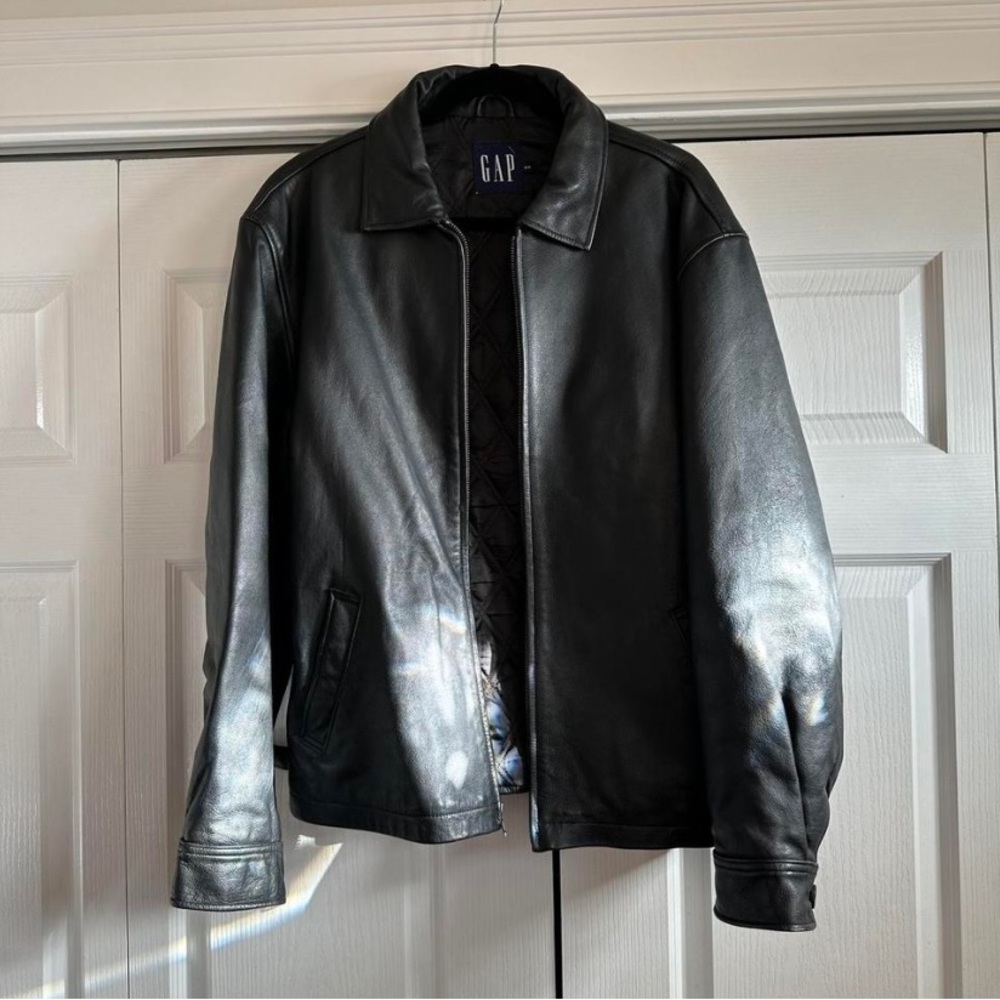 Gap Genuine Leather Jacket